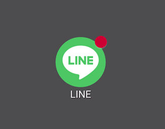 LINE通知ドット